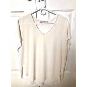 Loft White Blouse - Size M